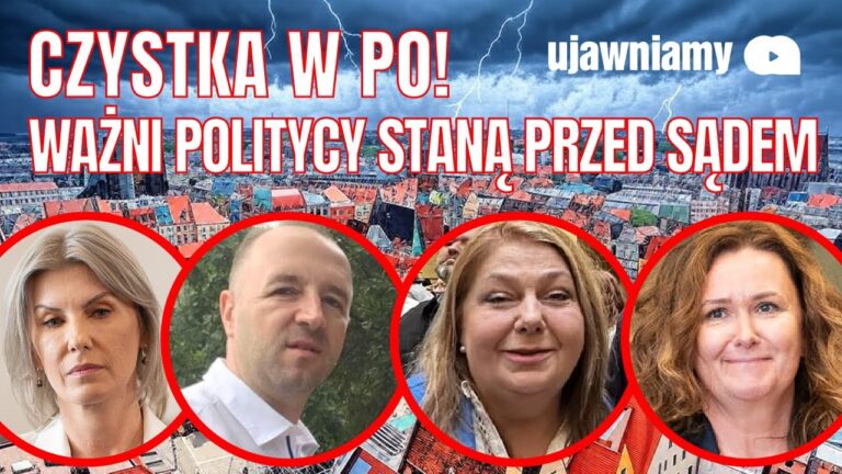 CZYSTKA W PO. WAŻNI POLITYCY TRAFIĄ PRZED SĄD